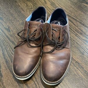 Sperry Topsider dress shoes with rubber sole. Men’s 7.5 EUC